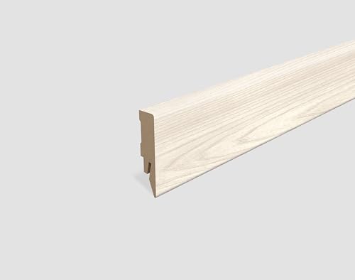 EGGER Sockelleiste Akazie weiss L610 | neues kubisches Profil | passend zu Fußboden Sheffield Akazie weiss EGGER Sockelleiste Akazie weiss L610 | neues kubisches Profil | passend zu Fußboden Sheffield Akazie weiss von Egger