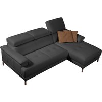 Egoitaliano Ecksofa "Soul", mit Recamiere, inkl. Kopfteilverstellung von Egoitaliano