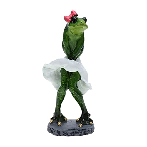 Eighosee Froschfigur, sexy, modern, Kunstharz, Skulptur, Puppen, Kunstharz, Modell, seltsame Geschenke, Handwerk, Tierornamente von Eighosee