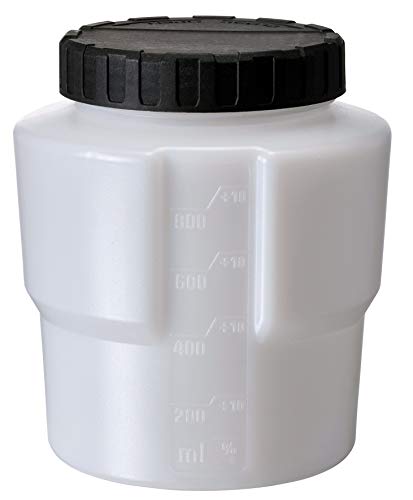 Original Einhell Farbbehälter 800 ml (Farbsprühsystem-Zubehör, 800 ml Volumen, integrierte Skala, inkl. Deckel, einfach zu montieren) von Einhell