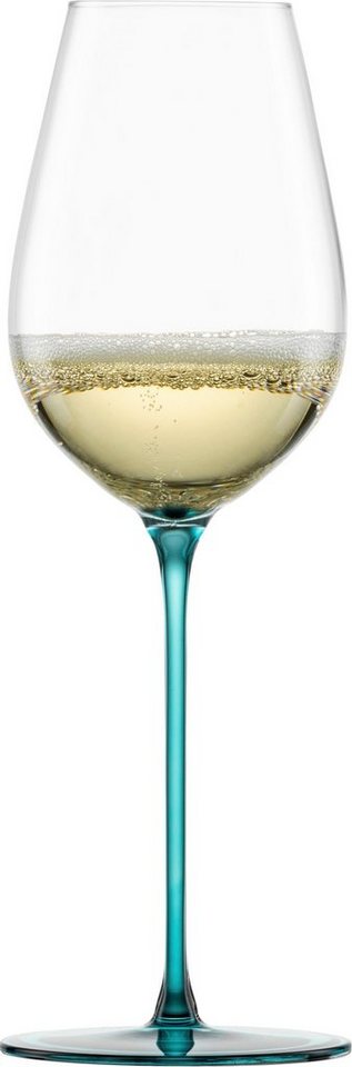 Eisch Champagnerglas INSPIRE SENSISPLUS, Kristallglas, die Veredelung der Stiele erfolgt in Handarbeit, 400 ml, 2-teilig von Eisch