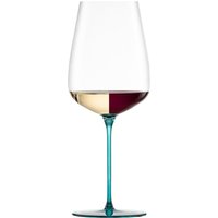 Eisch Weinglas "INSPIRE SENSISPLUS, Made in Germany", (Set, 2 tlg., 2 Gläser im Geschenkkarton), Veredelung der farbigen Stiele in Handarbeit, 2-teilig von Eisch