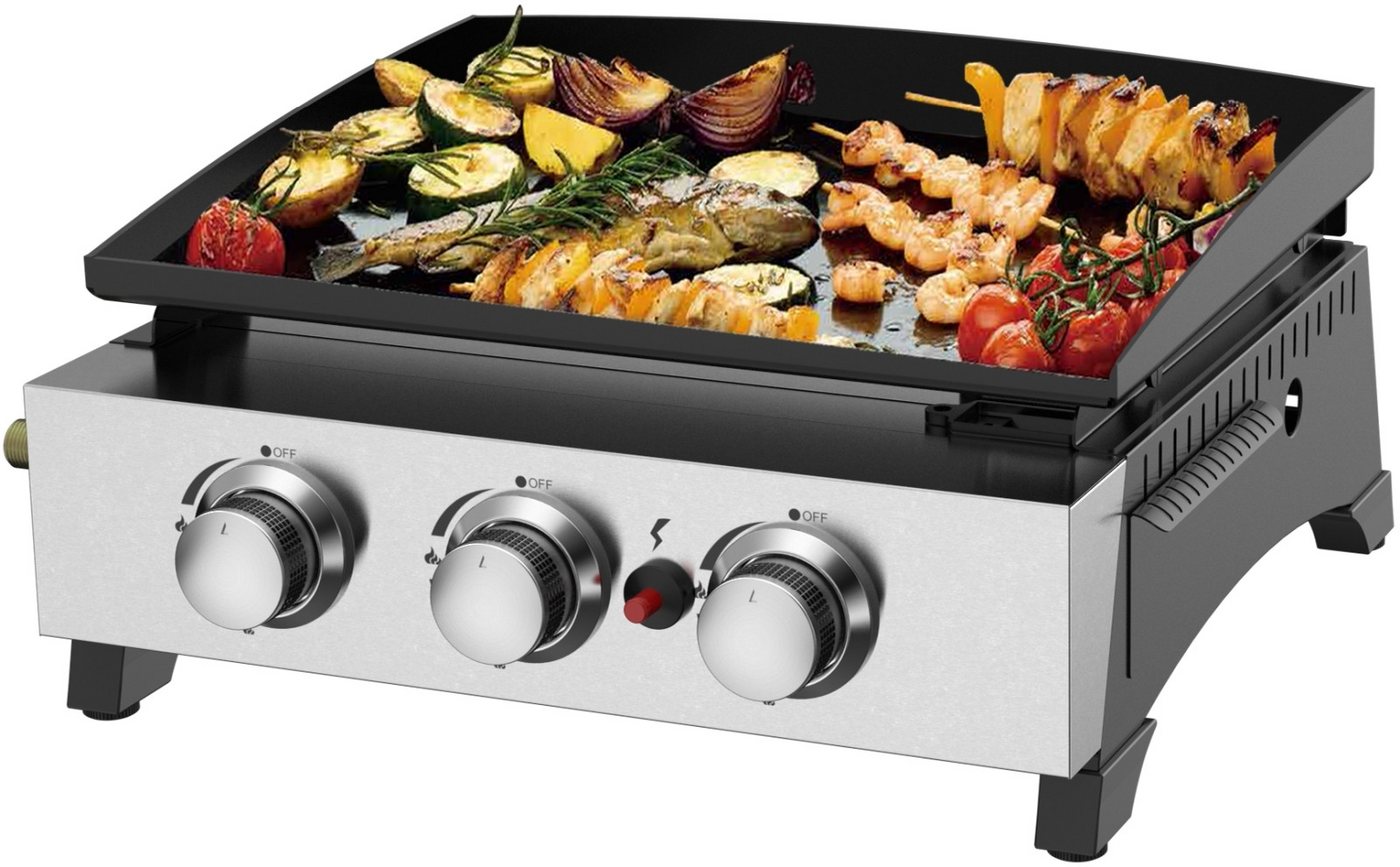 El Fuego Gasgrill Planchagrill Austin III, mit gusseiserner Planchaplatte El Fuego Gasgrill Planchagrill Austin III, mit gusseiserner Planchaplatte von El Fuego