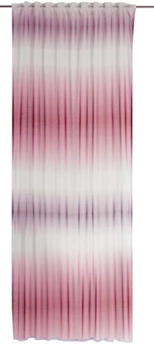 Elbersdrucke Fertigdeko, Rot, 140 x 255 cm von Elbersdrucke