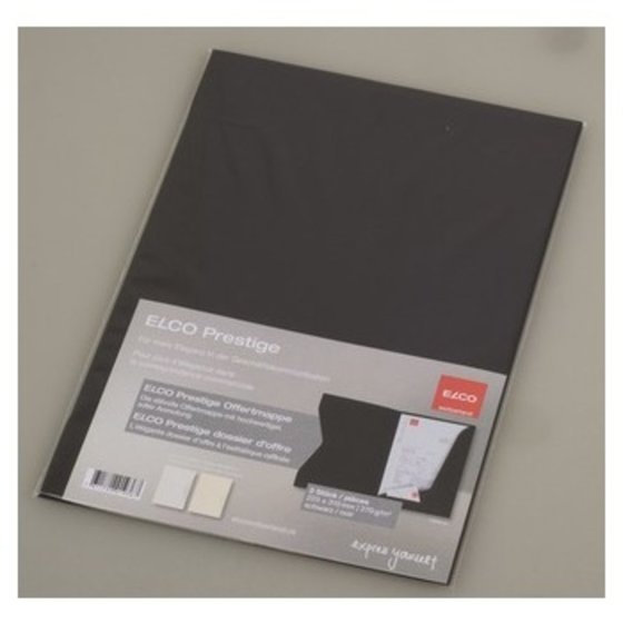 ELCO - Sammelmappen Prestige, 316x225mm, schwarz, Pck=2St, 7368925 von Elco