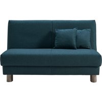 ell + ell Schlafsofa "Enny", Liegefläche Breite 120 oder 140 cm, Liegehöhe 40 cm, Füße alufarben von Ell + Ell