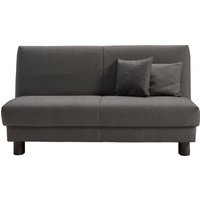 ell + ell Schlafsofa "Enny", Liegefläche Breite 155 cm, Liegehöhe 40 cm, Füße schwarz, Rückenlehne von Ell + Ell