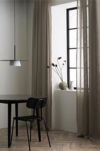 ELLOS Home Brenda Plissee Gardinen - Nachhaltige Vorhänge aus recyceltem Polyester mit Multiband-Design, OEKO-TEX® STANDARD 100 zertifiziert, GRS-zertifiziert (2er Set) - Natur, 220 cm von ELLOS