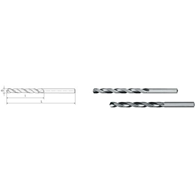 HSS Co5-Spiralbohrer DIN 340 ø12,0mm lang HSS Co5-Spiralbohrer DIN 340 ø12,0mm lang von Elmag