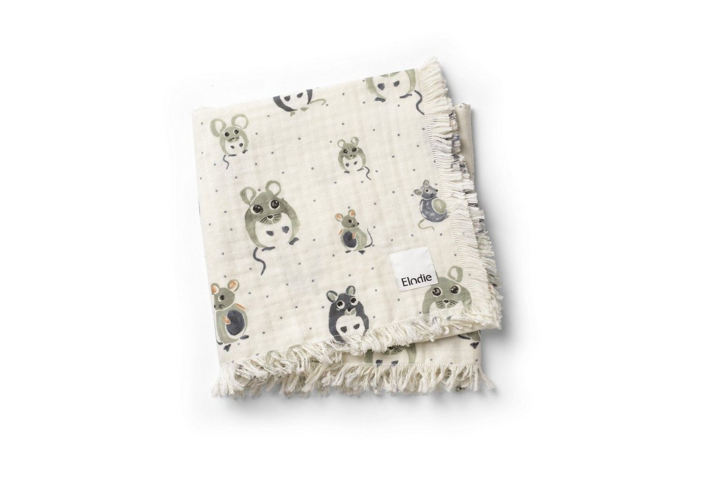 Babydecke Soft Cotton Decke - Forest mouse, Elodie von Elodie