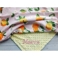 Babydecke Orange von EmblifeDesign