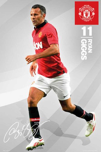 Empire Merchandising 630568 Fußball - Manchester United - Giggs 13/14 - Sport Poster - Größe 61 x 91.5 cm von Empire Interactive