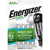 Energizer - Extreme HR03 Micro (AAA)-Akku NiMH 800 mAh 1.2 v 4 St. von Energizer