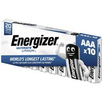 Energizer Ultimate FR03 Micro (AAA)-Batterie Lithium 1250 mAh 1.5V 10St. von Energizer