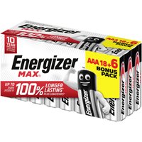 Max Micro (AAA)-Batterie Alkali-Mangan 1.5 v 24 St. - Energizer von Energizer