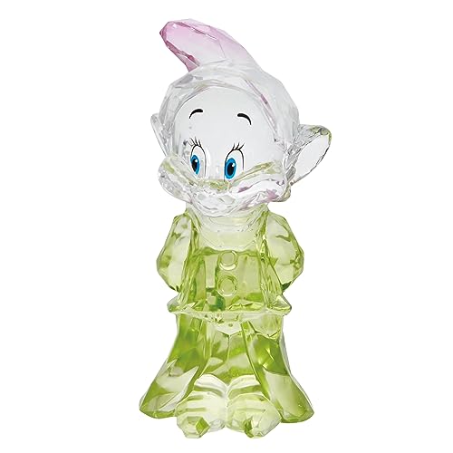 Enesco FACETS Disney Schneewittchen und die Sieben Zwerge Dopey Miniatur-Figur, 8,9 cm, Grün von Enesco