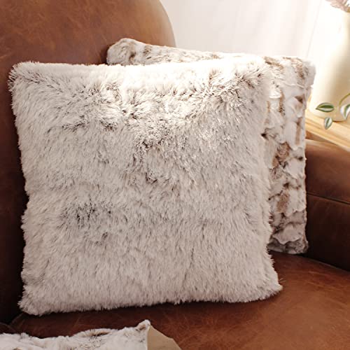 Enjoy Home p010ta040040 Kissen Kunstfell Bär Polyester Taupe 40 x 40 cm von ED ENJOY HOME