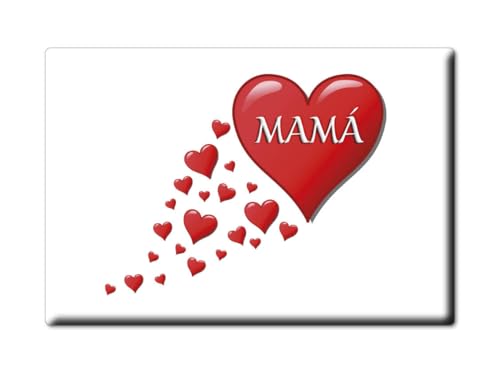 Muttertagsmagnet Amar Mamá Magnete Geschenkidee zum Familiengeburtstag FAMES-036 von Enjoymagnets