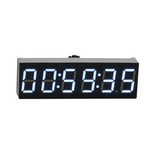 Epodmalx 0,36 6-Bit-Uhr LED Digitale Elektronische Uhr W Zweites Anzeigemodul Abschaltspeicher Helligkeitseinstellung -D von Epodmalx