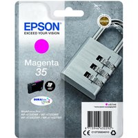 Epson Original 35 Schloss Druckerpatrone magenta 650 Seiten 9,1ml (C13T35834010) von Epson