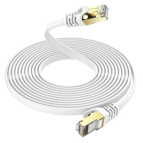 Ercielook Lan Kabel 5meter CAT7 - High Speed 10Gbps Netzwerkkabel für PS5/4 Router Modem TV Switch Laptop von Ercielook