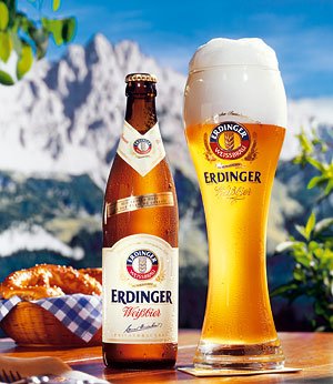 ERDINGER 300 ml Glas, CE von Erdinger