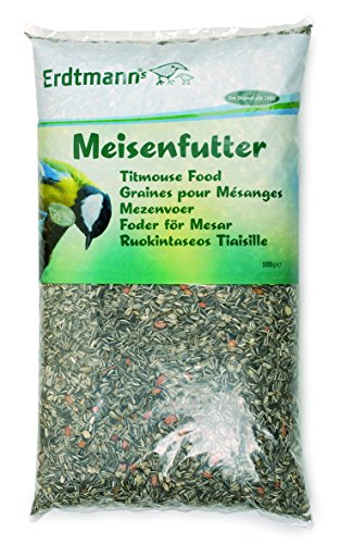 Erdtmanns - Streufutter für Meisen 15kg (3x5kg) Meisenfutter I Hochwertiger Inhalt I Ohne Weizen I Beliebt bei verschiedenen Vogelarten I Einfache Handhabung I Vielseitig einsetzbar von Erdtmann's