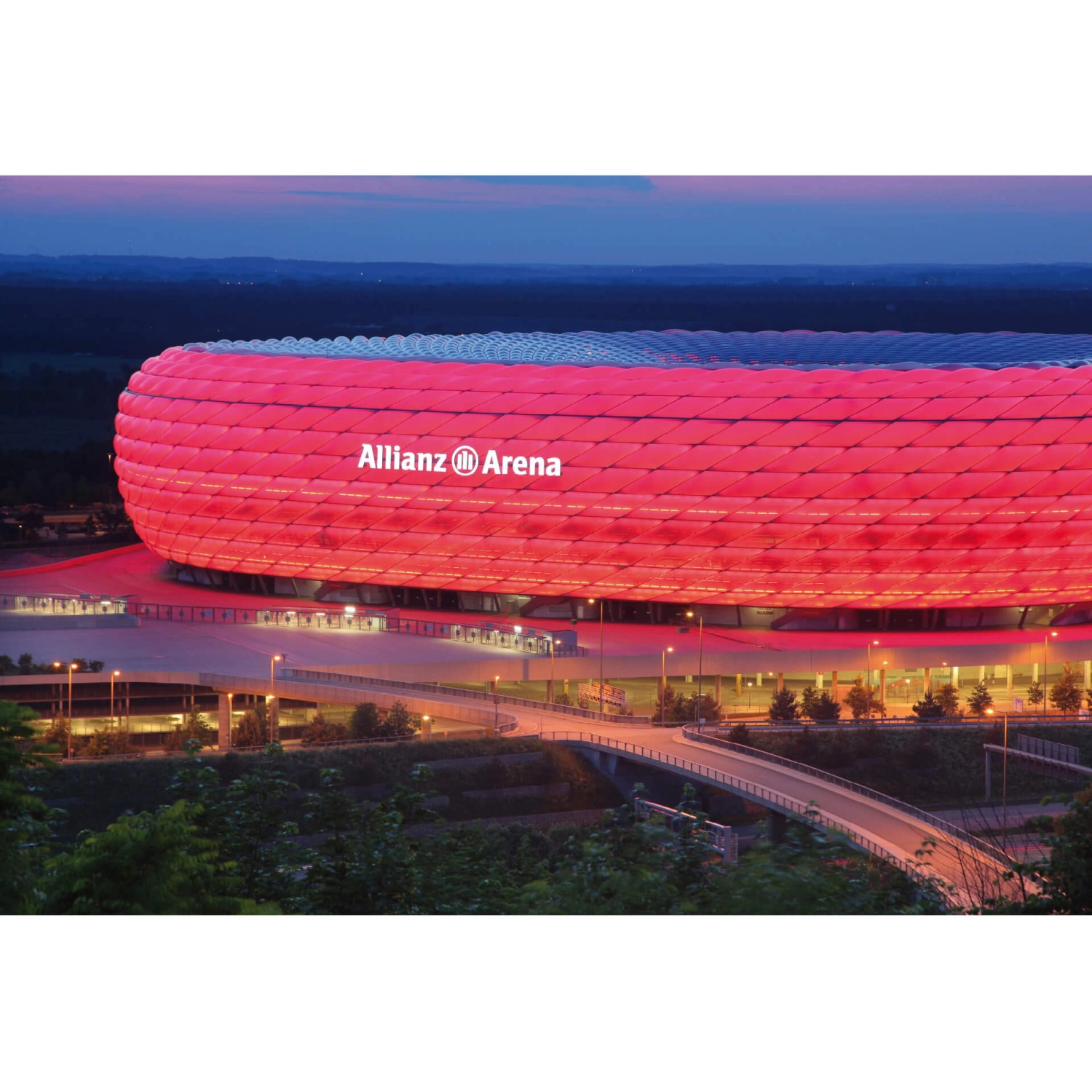 Erfurt Fototapete Vlies FC Bayern Stadion 528 cm x 350 cm von Erfurt