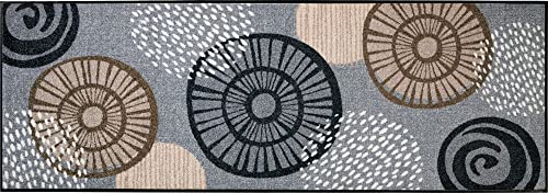 Erwin Müller Fußmatte Neuwied, Schmutzfangmatte, Sauberlaufmatte Blumen Silber/braun Größe 70x190 cm - langlebig, pflegeleicht, rutschfest, für Fußbodenheizung geeignet Erwin Müller Fußmatte Neuwied, Schmutzfangmatte, Sauberlaufmatte Blumen Silber/braun Größe 70x190 cm - langlebig, pflegeleicht, rutschfest, für Fußbodenheizung geeignet von Erwin Müller