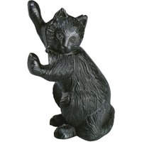 Esschert Design Türstopper, Türpuffer mit Motiv Katze aus Gusseisen, ca. 14 cm x 9,7 cm x 22 cm von Esschert Design