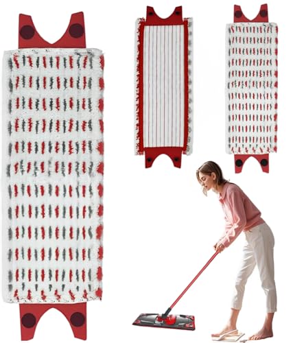 Esshogo Wischmopp Bezug für vileda, Wischbezug Bodenwischer aus Mikrofasern, Ersatzköpfe Wischbezug, Wischmopp Ersatzbezug, Für Vileda Ultramax/UltraMax Plus/Easy Wring UltraMax Wischbezug Esshogo Wischmopp Bezug für vileda, Wischbezug Bodenwischer aus Mikrofasern, Ersatzköpfe Wischbezug, Wischmopp Ersatzbezug, Für Vileda Ultramax/UltraMax Plus/Easy Wring UltraMax Wischbezug von Esshogo