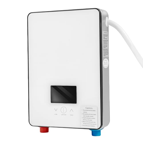Durchlauferhitzer Küche 220v 6,5KW Elektrospeicher Durchlauferhitzer Dusche Warmwasserspeicher 30-55 ℃ Elektroboiler Hängespeicher Mit Bad Dusche Satz für Küchen, Bäder Durchlauferhitzer Küche 220v 6,5KW Elektrospeicher Durchlauferhitzer Dusche Warmwasserspeicher 30-55 ℃ Elektroboiler Hängespeicher Mit Bad Dusche Satz für Küchen, Bäder von Estabeter