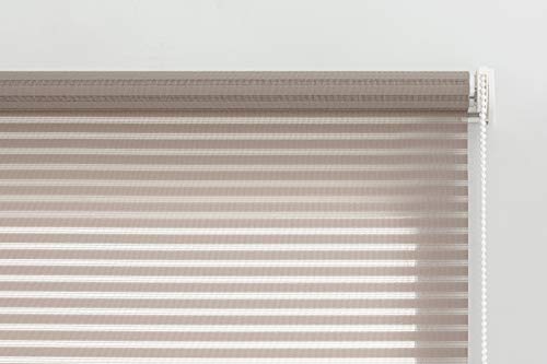 Estoralis Robert - Lichtdurchlässiges Rollo, 150 x 190 cm. Farbe Taupe von Estoralis