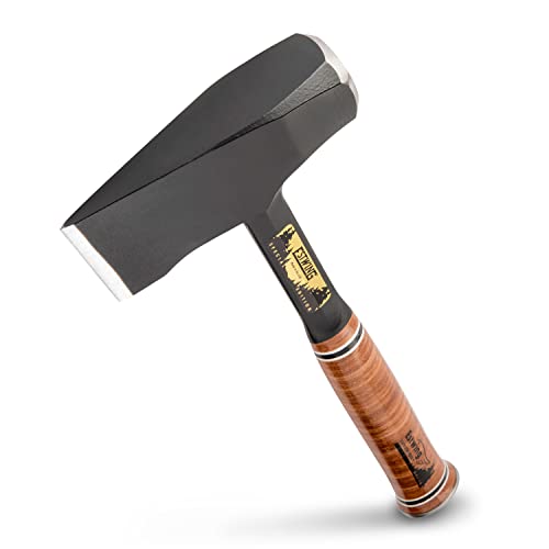 ESTWING Holzspalthammer mit Ledergriff, 60x35mm 1800g, mit Nylon Schutzhülle, Special Edition von Estwing
