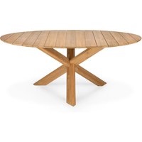 Ethnicraft Circle Outdoor-Esstisch Teak rund von Ethnicraft