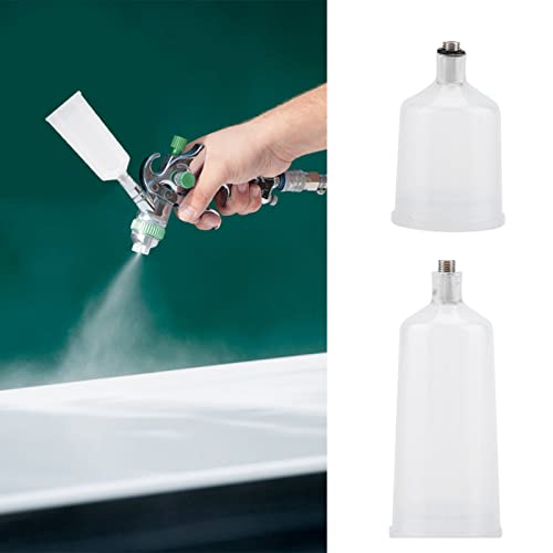 2 Teile/satz Sprühfarbe Becher, 20 Ml 40 Ml Kunststoff Lackierpistole Airbrush Becher Topf Fastmover Gewindeanschlussteil 2 Teile/satz Sprühfarbe Becher, 20 Ml 40 Ml Kunststoff Lackierpistole Airbrush Becher Topf Fastmover Gewindeanschlussteil von Eujgoov