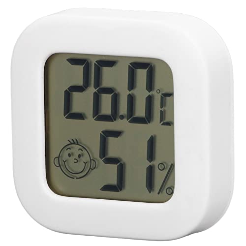 Digitale Temperaturanzeige, Thermometer, Temperaturanzeige, Luftfeuchtigkeitsmesser, Anzeige, Mini-Hygrometer, LCD-Digitalanzeige mit Eingebauter Batterie Digitale Temperaturanzeige, Thermometer, Temperaturanzeige, Luftfeuchtigkeitsmesser, Anzeige, Mini-Hygrometer, LCD-Digitalanzeige mit Eingebauter Batterie von Eujgoov