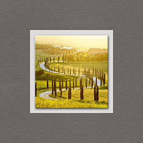 Eurographics Landscape in Tuscany 50x50 TopLabel Glas, grün, TLG-DT50064 von EuroGraphics