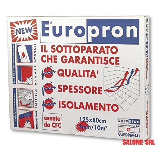 Europron Dämmplatten, 4 mm, 80 x 125 cm, 10 Stück, 10 m² von Europron