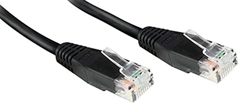 EWENT Black, 2.0 Meter, UTP, cat6 Patch Cable, with RJ45 connectors von Ewent