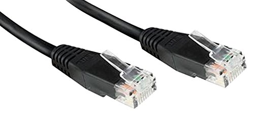 EWENT Black, 10.0 Meter, UTP, cat6 Patch Cable, with RJ45 connectors von Ewent