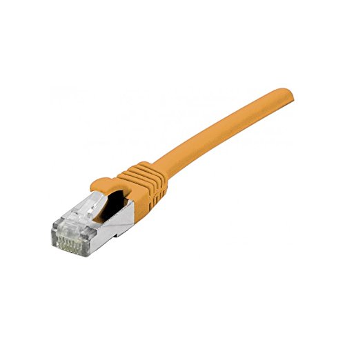 CONNECT 15 m Full Copper RJ45 Cat. 6 a S/FTP LSZH, snagless, Patch Schnur – Orange von Exertis Connect