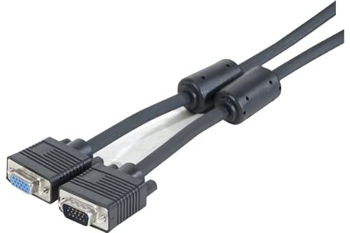 CONNECT 10 m SVGA Standard Verlängerungskabel – Schwarz von Exertis Connect