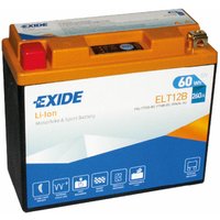 Exide - ELT12B Li-Ion Lithium Motorradbatterie 12V 5Ah 260A inkl. 7,50€ Pfand von Exide