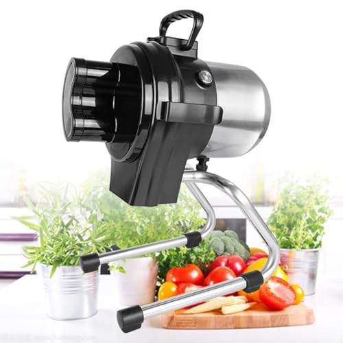 Gemüseschneider, Frühlingszwiebelschneider, Küchenmaschine & Zerkleinerer, für Paprika, gehackte Frühlingszwiebeln, Zwiebeln, Koriander, Lauch und geriebenen Ingwer, 6000 U/min,110SC Gemüseschneider, Frühlingszwiebelschneider, Küchenmaschine & Zerkleinerer, für Paprika, gehackte Frühlingszwiebeln, Zwiebeln, Koriander, Lauch und geriebenen Ingwer, 6000 U/min,110SC von ExoticaBlend