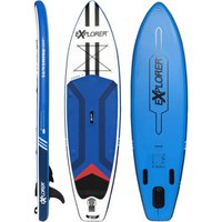 EXPLORER Inflatable SUP-Board "Sunshine 10.0", (6 tlg., mit Paddel, Pumpe und Transportrucksack) von Explorer