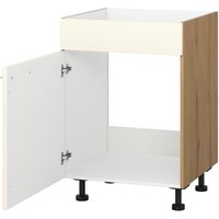 KOCHSTATION Spülenunterschrank "KS-Trea SPBL50", Breite 50 cm, Höhe 75 cm von Kochstation