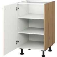 KOCHSTATION Unterschrank "KS-Trea U50", mit zwei Einlegeböden, Breite 50 cm, Höhe 75 cm von Kochstation