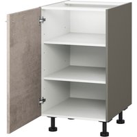 KOCHSTATION Unterschrank "KS-Trea U50", mit zwei Einlegeböden, Breite 50 cm, Höhe 75 cm von Kochstation