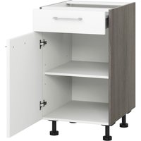 KOCHSTATION Unterschrank "KS-Trea US40", mit einem Auszug und einer Tür, Einlegeboden, Breite 40 cm, Höhe 75 cm von Kochstation